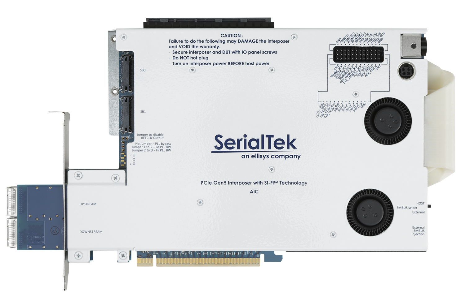 SI-FI™ PCIe Gen5 Interposers