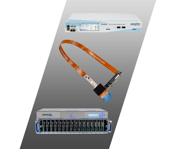 Quarch, serialtek and sanblaze products