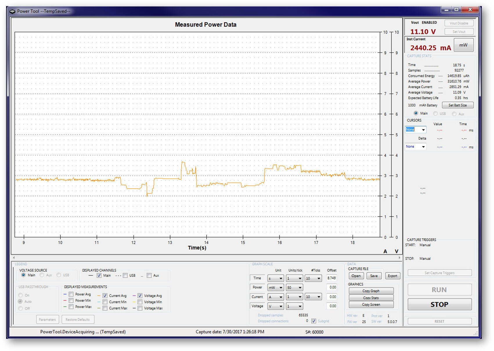 Measure Power Data