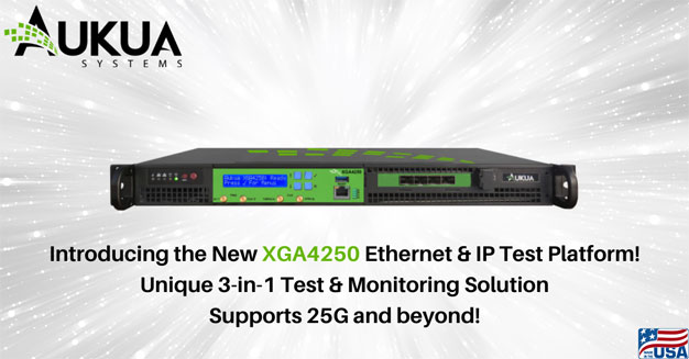 XGA4250 High Speed 3-in-1 Ethernet & IP Test Platform